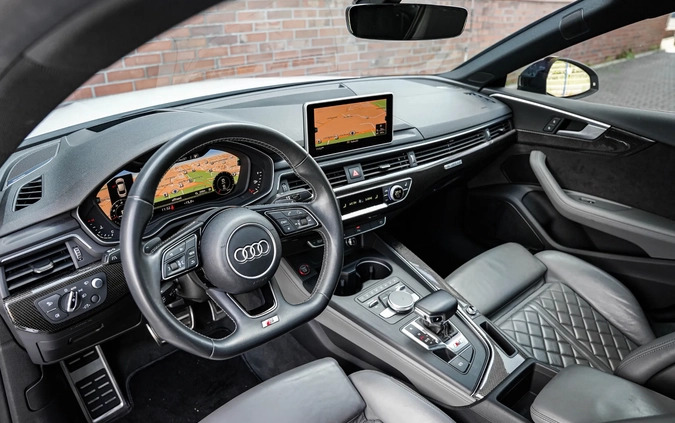 Audi S5 cena 164900 przebieg: 105873, rok produkcji 2017 z Ostrzeszów małe 704
